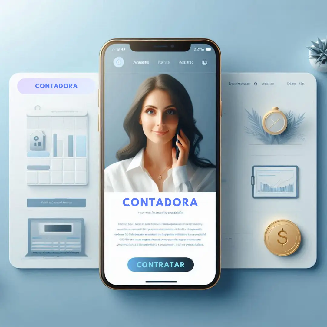 Contadora pagina web - BackMaria